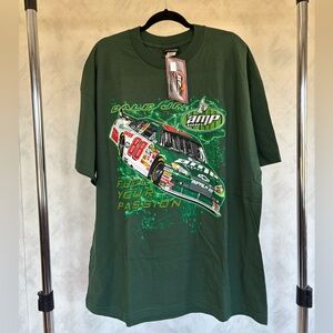 Nascar Dale Jr Green Graphic Short Sleeve Tee